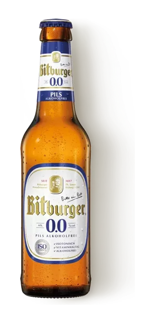 Bitburger 0,0% Pils Alkoholfrei