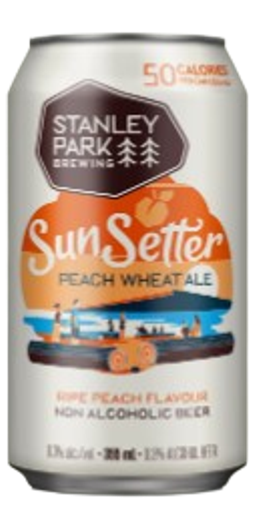 Non Alcoholic SunSetter Peach Wheat Ale