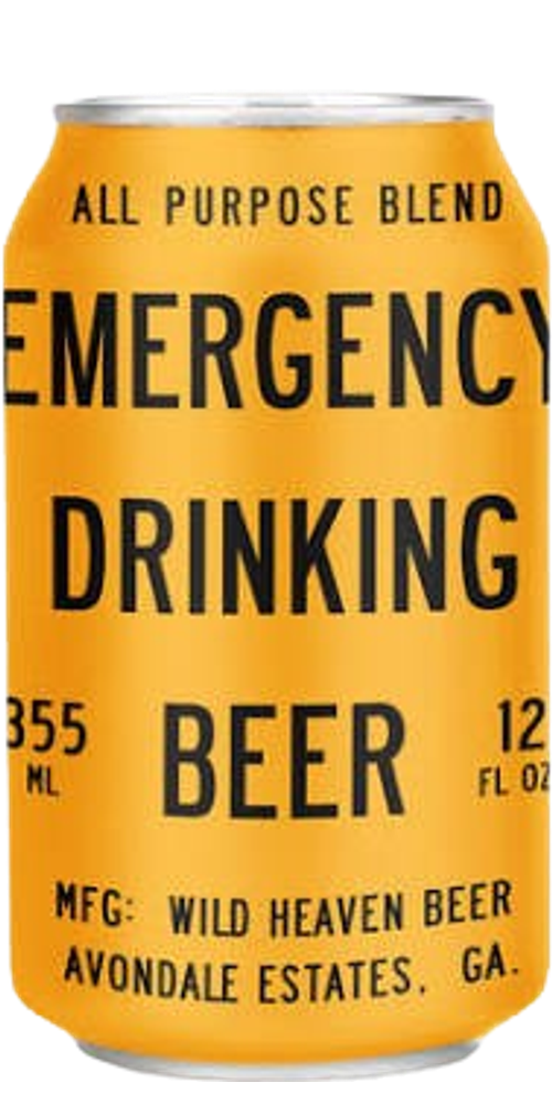 Wild Heaven Emergency Drinking Beer